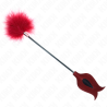 Kink - Plumes De Chacouilles Avec Palette En Forme De Rose 8 Cm